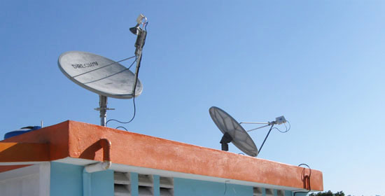 HughesNet and iDirect V-Sat systems, Port-au-Prince, Haiti