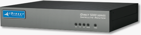 iDIrect 5100 Satellite Router, front panel